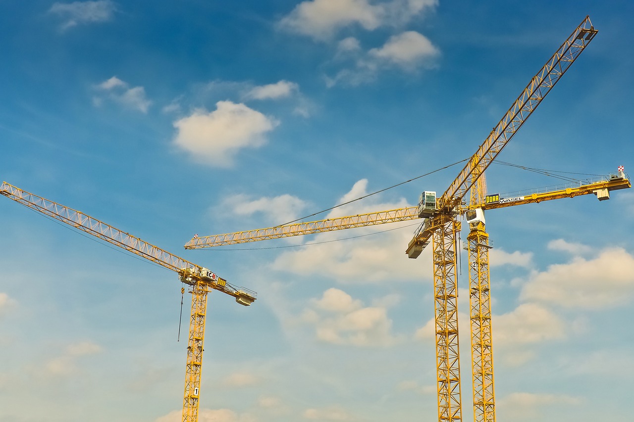 652234 auf Pixabay_cranes-1758459_1280